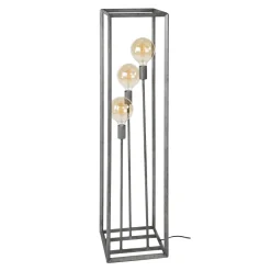 WoonStijl Vloerlamp 3L 45 graden buis - Industrieel design