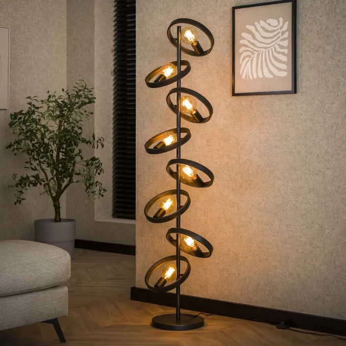 WoonStijl Vloerlamp 8L hover