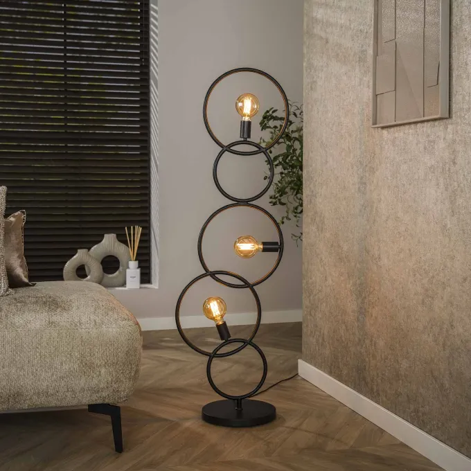 WoonStijl Vloerlamp 3L Loop