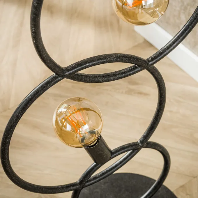 WoonStijl Vloerlamp 3L Loop