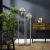 WoonStijl Vloerlamp 2L Match Set van 2 - Oud Zilver