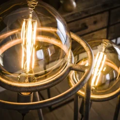 WoonStijl Vloerlamp 2L Match Set van 2 - Oud Zilver