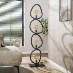 WoonStijl Vloerlamp 4L Pebble