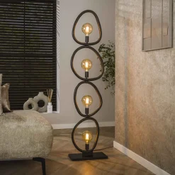 WoonStijl Vloerlamp 4L Pebble