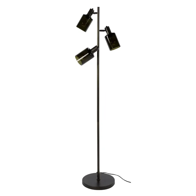 WoonStijl Vloerlamp Sepiora 3-lichts Sienna bruin