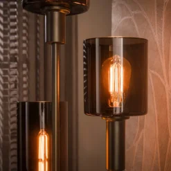 WoonStijl Vloerlamp Sepiora 5-lichts Sienna Bruin