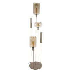 WoonStijl Vloerlamp Serene switch getrapt 2+3-lichts Beige