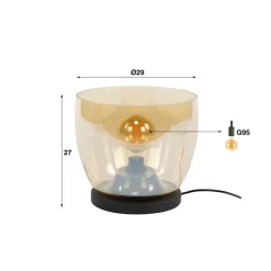 WoonStijl Vloerlamp UP L - Koper
