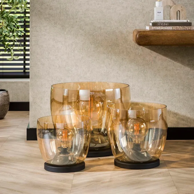 WoonStijl Vloerlamp UP XL - Amber