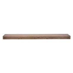 WoonStijl Wandplank Carve 200 cm acacia bruin
