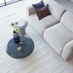 Woood Alvo Bijzettafel Mdf Hoogglans Lichtgrijs [FSC]
