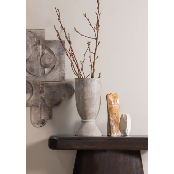 Woood Amco Sidetable Mango Hout Zwart