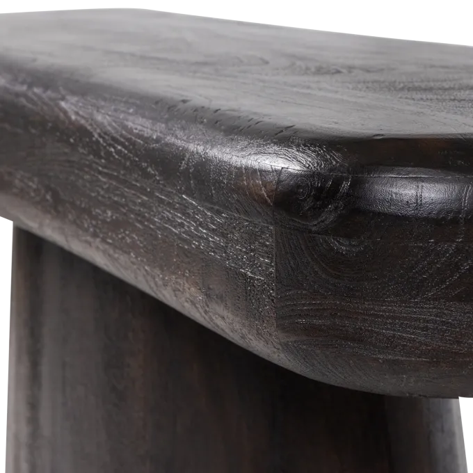 Woood Amco Sidetable Mango Hout Zwart