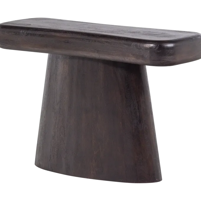 Woood Amco Sidetable Mango Hout Zwart