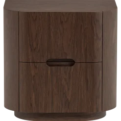 Woood Arvi Ladekast/Nachtkastje 2 Lades Hout Fineer Bruin