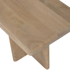 Woood Ato Eetbankje 220x45 Cm Mangohout Naturel
