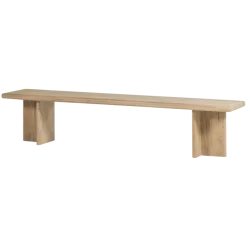 Woood Ato Eetbankje 220x45 Cm Mangohout Naturel
