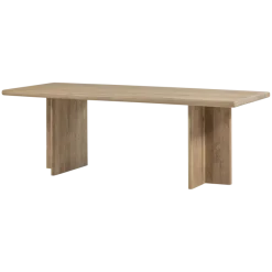 Woood Ato Eettafel 220x90 Cm Mangohout Naturel