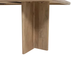 Woood Ato Eettafel 220x90 Cm Mangohout Naturel