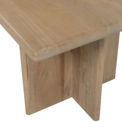 Woood Ato Eettafel 220x90 Cm Mangohout Naturel