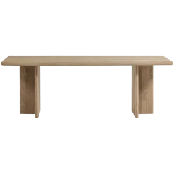 Woood Ato Eettafel 220x90 Cm Mangohout Naturel