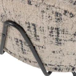 Woood Aure fauteuil chenille beige/zwart
