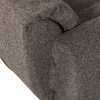 Woood Baggy draaifauteuil geweven stof warmgrijs melange