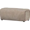 Woood Baggy hocker 3d chenille zand