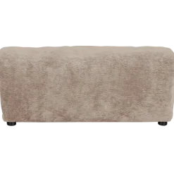 Woood Baggy hocker 3d chenille zand