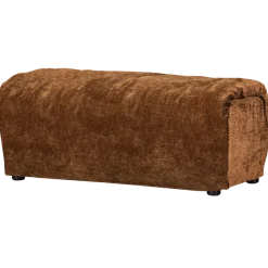Woood Baggy hocker 3d chenille middenbruin