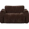 Woood Baggy loveseat 3d chenille donkerbruin