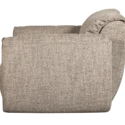 Woood Baggy loveseat geweven stof bruin melange