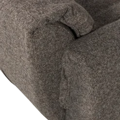 Woood Baggy loveseat geweven stof warmgrijs melange