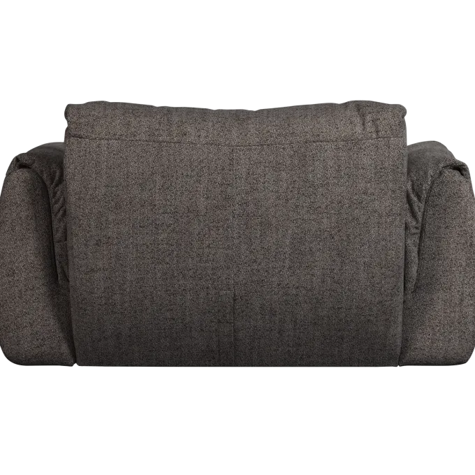 Woood Baggy loveseat geweven stof warmgrijs melange