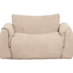 Woood Baggy loveseat geweven chenille zand