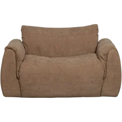 Woood Baggy loveseat geweven chenille bruin