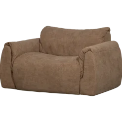 Woood Baggy loveseat geweven chenille bruin