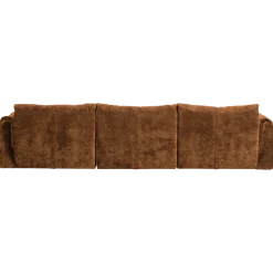 Woood Baggy 3-zits bank 3d chenille middenbruin