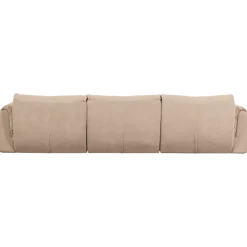 Woood Baggy 3-zits bank geweven chenille zand