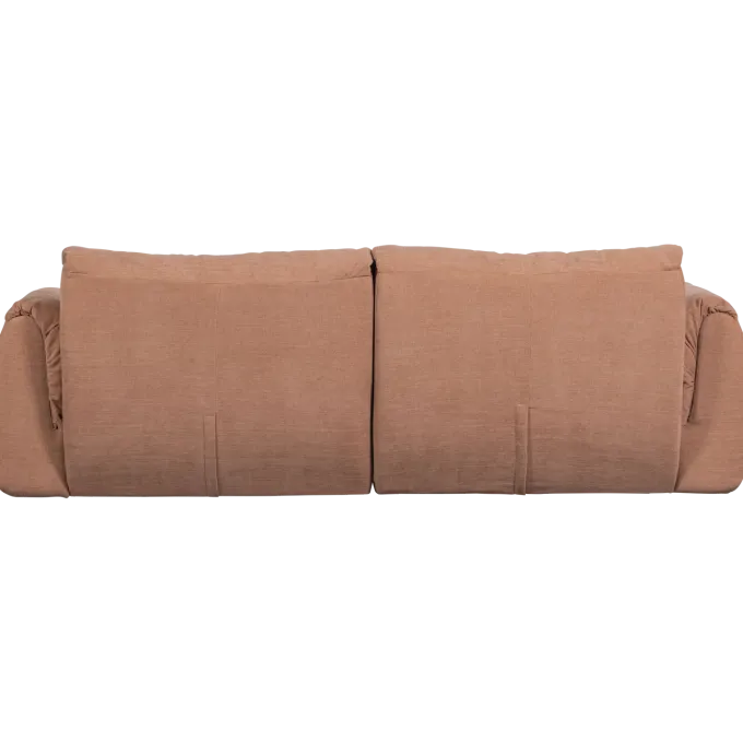 Woood Baggy 2-zits bank geweven chenille oud roze