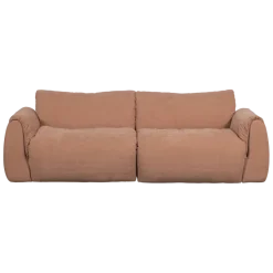 Woood Baggy 2-zits bank geweven chenille oud roze