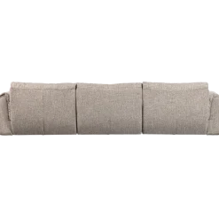 Woood Baggy 3-zits bank geweven stof naturel melange