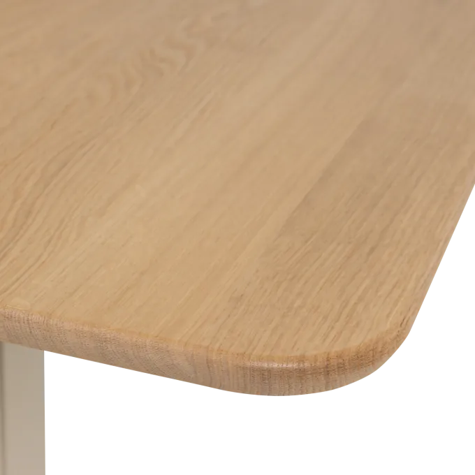 Woood Bartafel Tablo Afgeronde hoek transparant