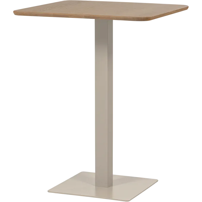 Woood Bartafel Tablo Afgeronde hoek transparant