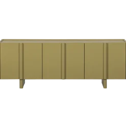 Woood Basu tv meubel 152cm grenen moss [fsc]