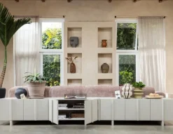 Woood Basu tv meubel 152cm grenen dust [fsc]