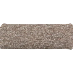 Woood Batavier half ronde bank 6-zits lichtbruin melange