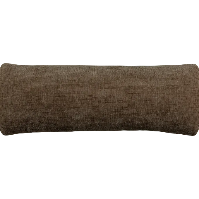 Woood Batavier half ronde bank 4-zits velvet melange bruin