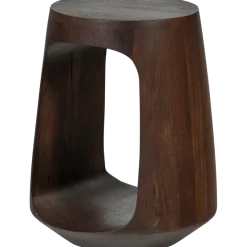 Woood Bayo bijzettafel mango hout walnoot
