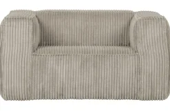 Woood Bean Fauteuil Grove Ribstof Naturel